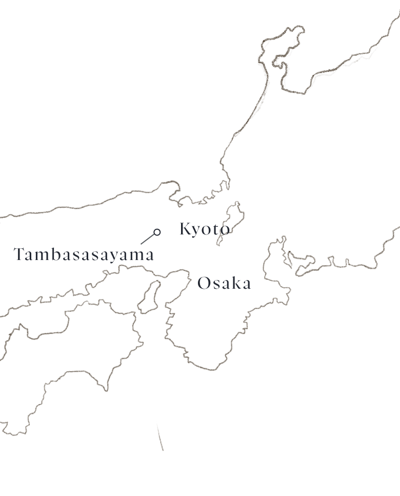 Location of Tanba Sasayama