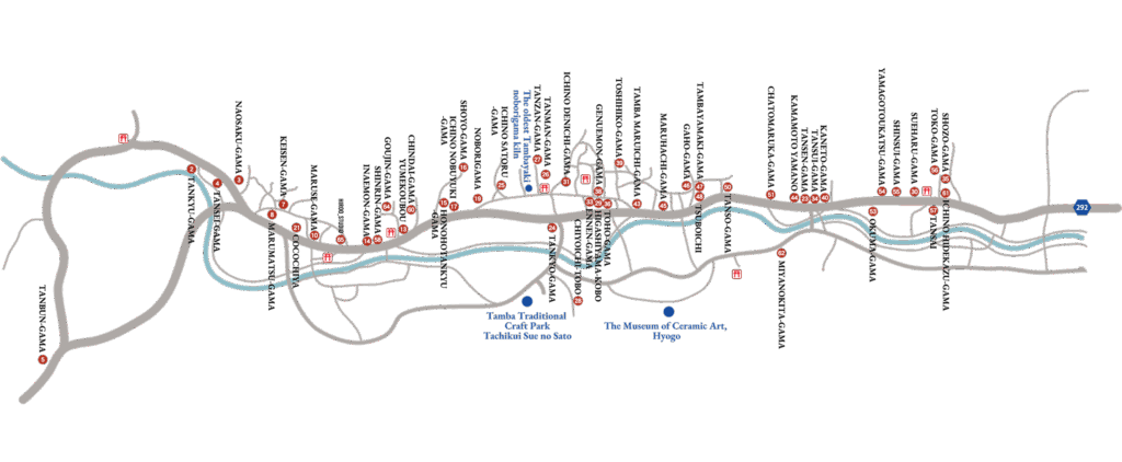 Tachikui Sightseeing Map